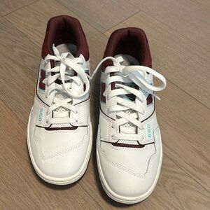 New balance 550 burgundy cyan